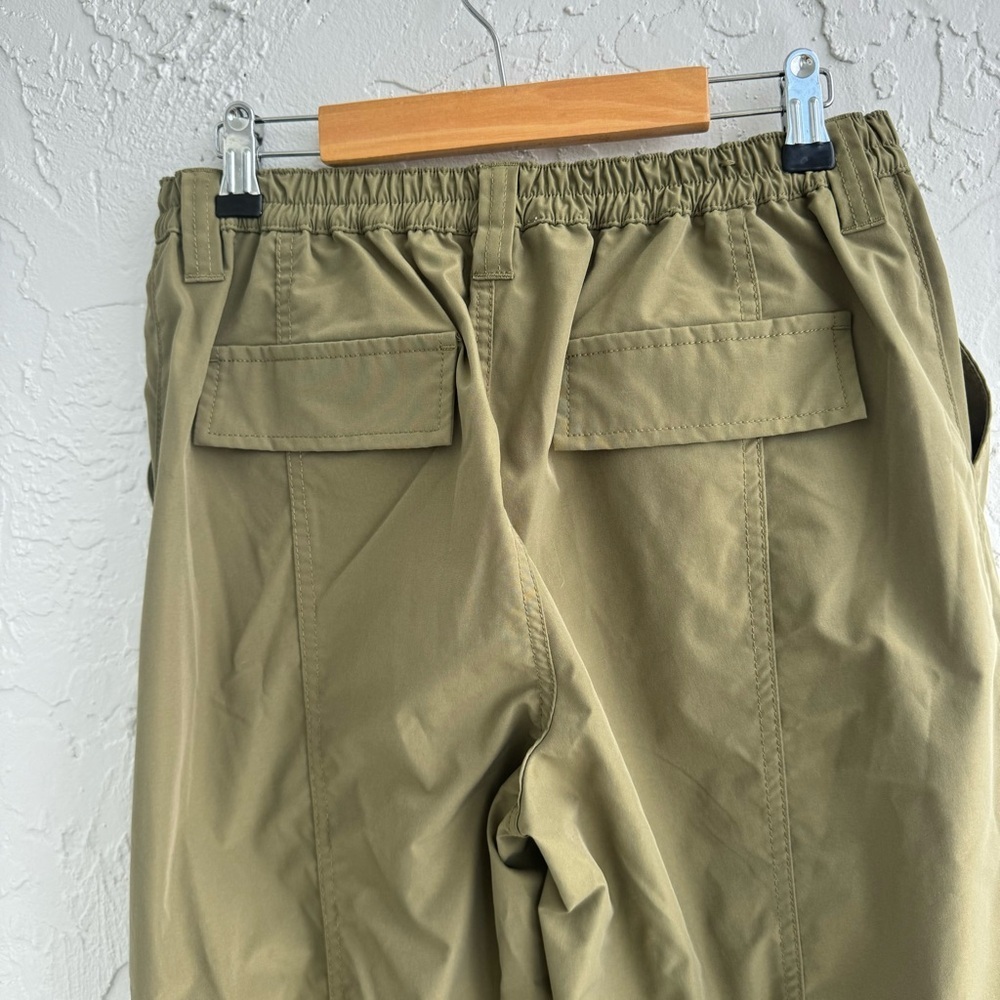 Love tree women’s Olive Loose Fit Parachute Cargo Pants, size Medium - Picture 12 of 15